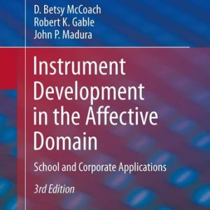 Instrument Development in the Affective Domain (School and Corporate Applications) (3rd Edition)