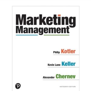 Marketing Management (16th Edition)