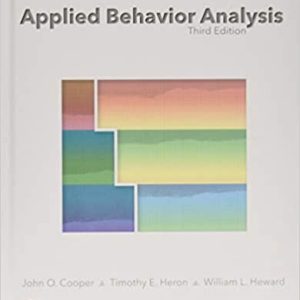 Applied Behavior Analysis (3rd Edition)