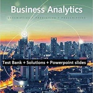 Business Analytics (3rd Edition)