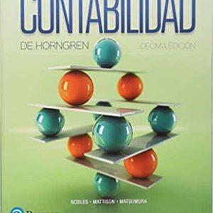 Contabilidad De Horngren