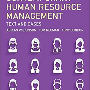 Contemporary Human Resource Management: Text and Cases (5th Edition)