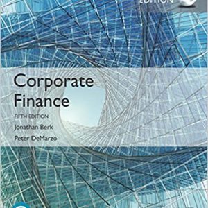 Corporate Finance; 5th edition Global Edition