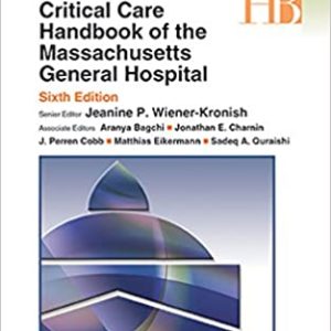 Critical Care Handbook of the Massachusetts General Hospital (6th Edition)