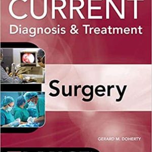 Current Diagnosis and Treatment Surgery (14th Edition)