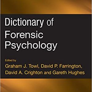 Dictionary of Forensic Psychology