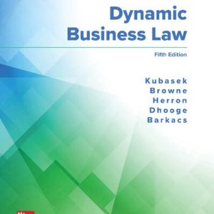 Dynamic Business Law (5th Edition)