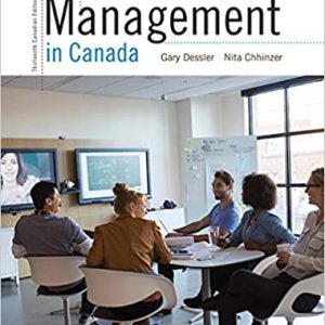 Human Resources Management in Canada (13th Canadian Edition)