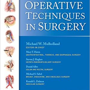 Operative Techniques in Surgery