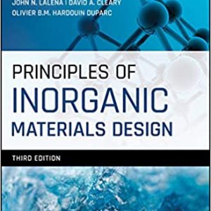 Principles of Inorganic Materials Design (3rd Edition)