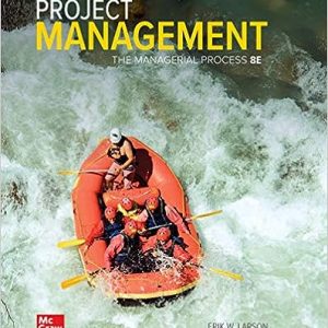 Project Management; the Managerial Process (8th Edition)