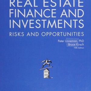 Real Estate Finance and Investments