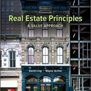 Real Estate Principles: A Value Approach (5th Edition)
