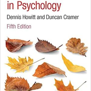 Research Methods in Psychology (5th Edition)