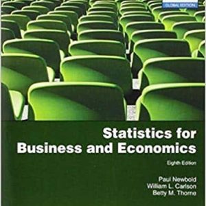 Statistics for Business and Economics (8th Edition) Global