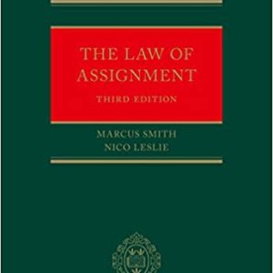 The Law of Assignment (3rd Edition)