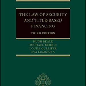 The Law of Security and Title-Based Financing (3rd Edition)