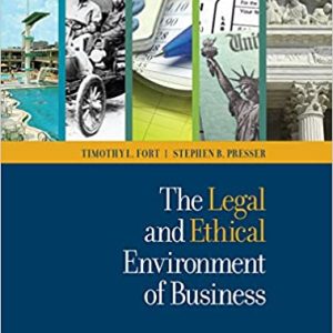 The Legal and Ethical Environment of Business
