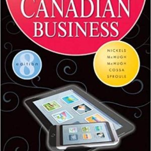 Understanding Canadian Business (8th edition)
