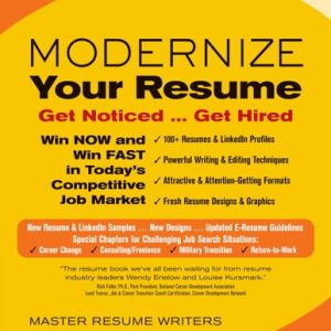 Modernize Your Resume: Get Noticed… Get Hired (Modernize Your Career) (3rd Edition)