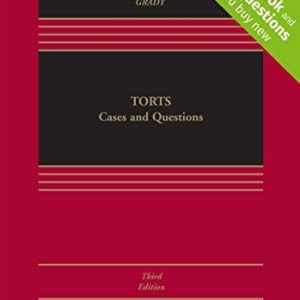 Torts: Cases and Questions [Connected eBook with Study Center] (Aspen Casebook) (3rd Edition)