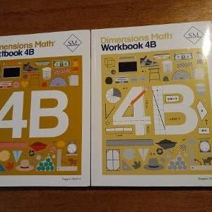 Dimensions Math Workbook 4B (9th Edition)
