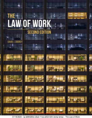 The Law of Work (2nd Edition)