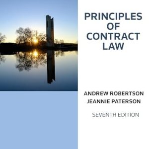 Principles of Contract Law (1st Edition)