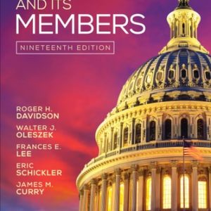 Congress and Its Members (9th Edition)