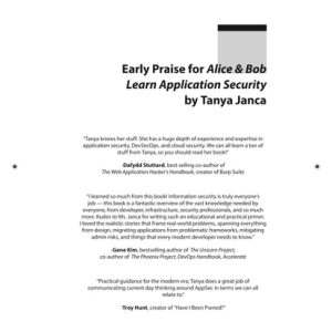 Alice and Bob Learn Application Security (1st Edition)