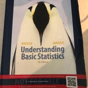 Understanding Basic Statistics (7th Edition)