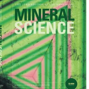Manual of Mineral Science (23rd Edition)