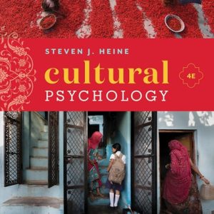 Cultural Psychology (4th Edition)