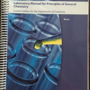 Laboratory Manual for Principles of General Chemistry (10th Edition)