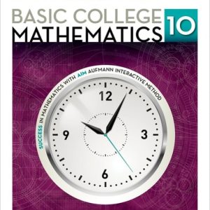 Basic College Mathematics: An Applied Approach (10th Edition)
