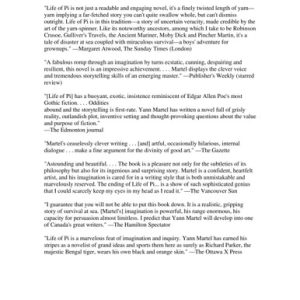 Life of Pi: A Novel (1st Edition)