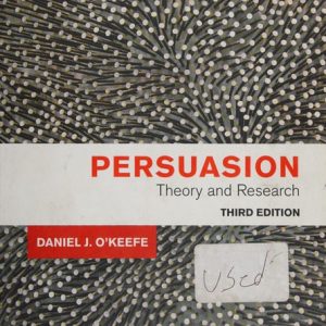 Persuasion Theory and Research (3rd Edition)