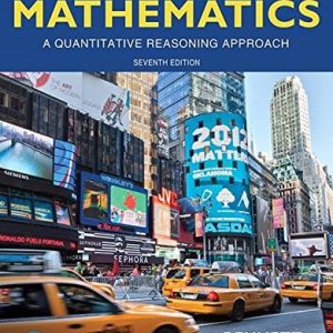 Using and Understanding Mathematics A Quantitative Reasoning Approach (7th Edition)