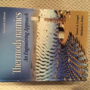 Thermodynamics An Engineering Approach (7th Edition)
