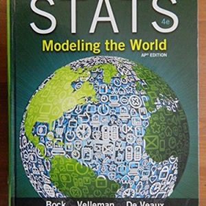 Stats Modeling the World (1st Edition)