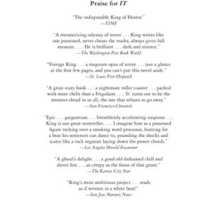 It A Novel (1st Edition)