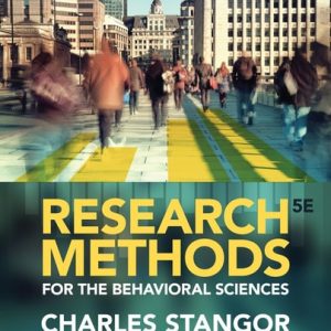 Research Methods for the Behavioral Sciences (5th Edition)