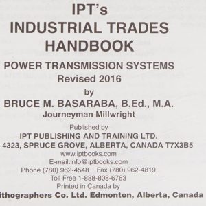 IPT's Industrial Trades Handbook Power Transmission Systems (1st Edition)
