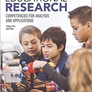 Educational Research Competencies for Analysis and Applications (12th Edition)