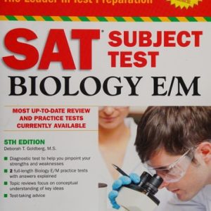 Barron's SAT Subject Test Biology E M (5th Edition)