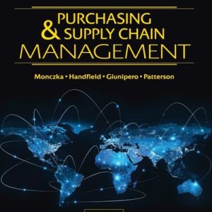 Purchasing and Supply Chain Management (7th Edition)