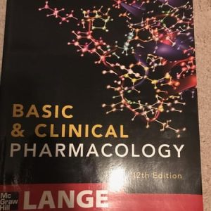 Basic & clinical pharmacology (12th Edition)