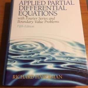 Applied partial differential equations: with fourier series and boundary value problems (5th Edition)