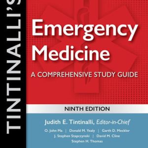 Tintinalli's emergency medicine: a comprehensive study guide (9th Edition)