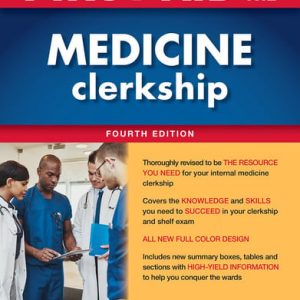 First aid for the medicine clerkship (4th Edition)